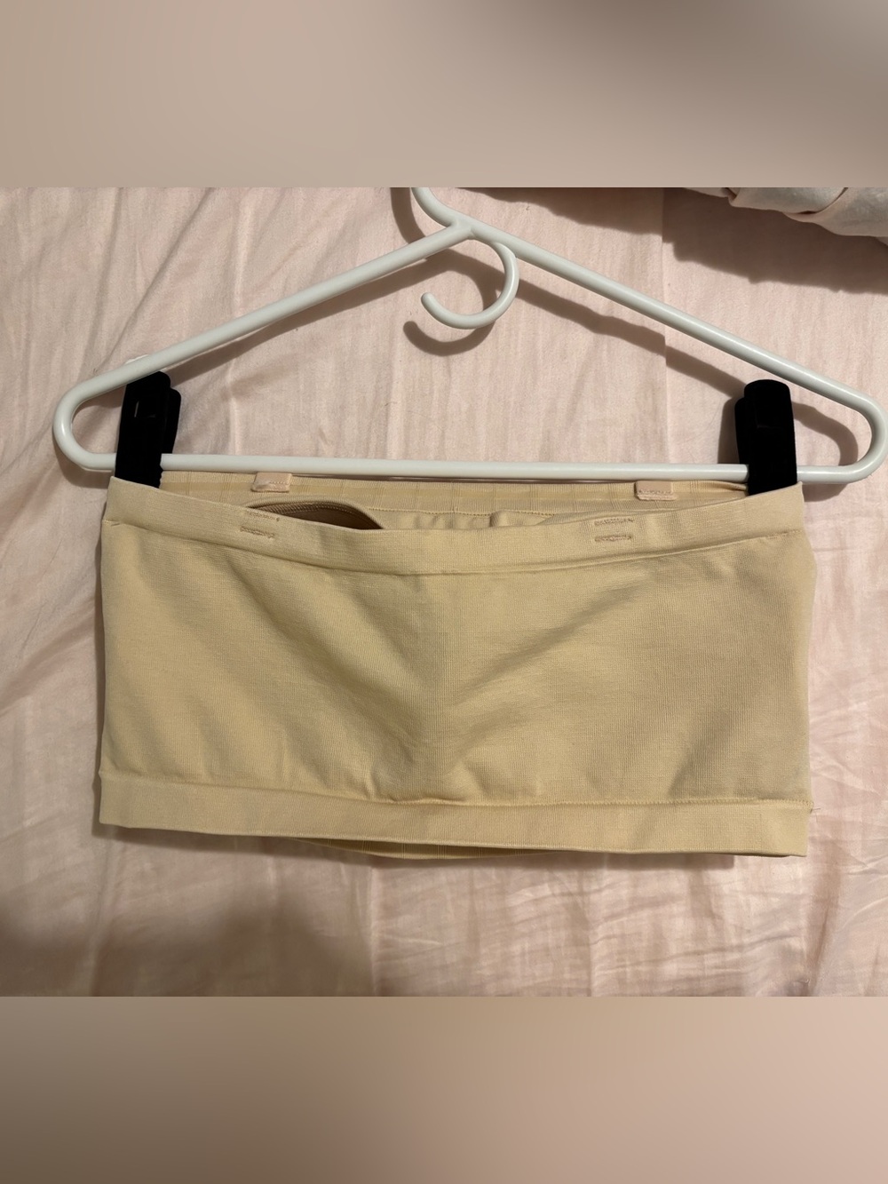 Truekind Seamless Strapless Bandeau Bra Chai Size XL - Picture 3 of 8